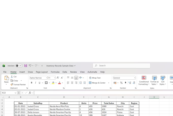 convert image and pdf data to excel